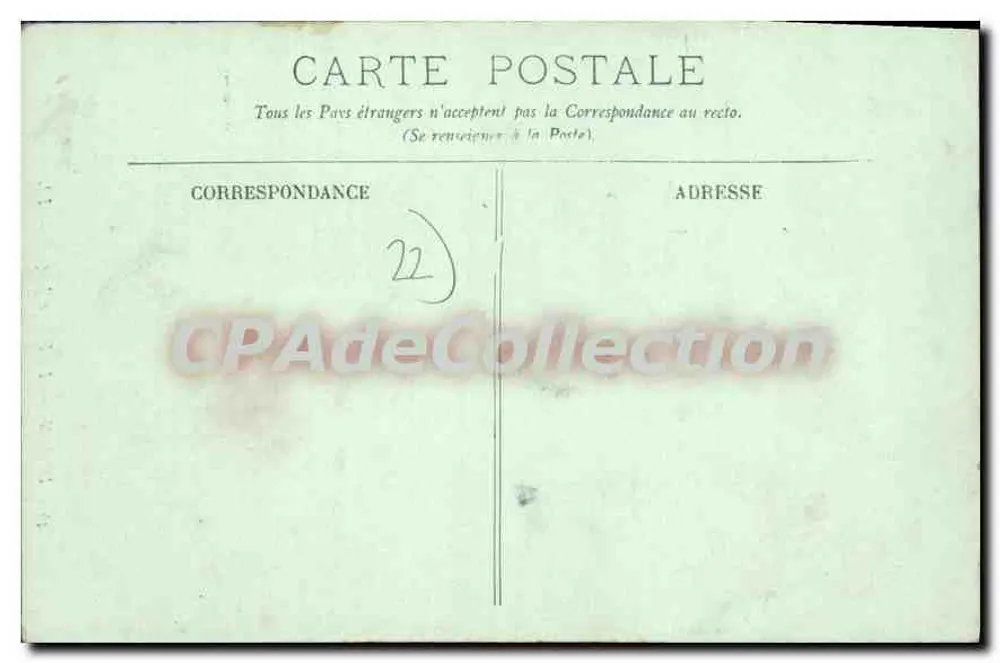Dinan — A Rue de Jerzual — LL. n°46 - Verso