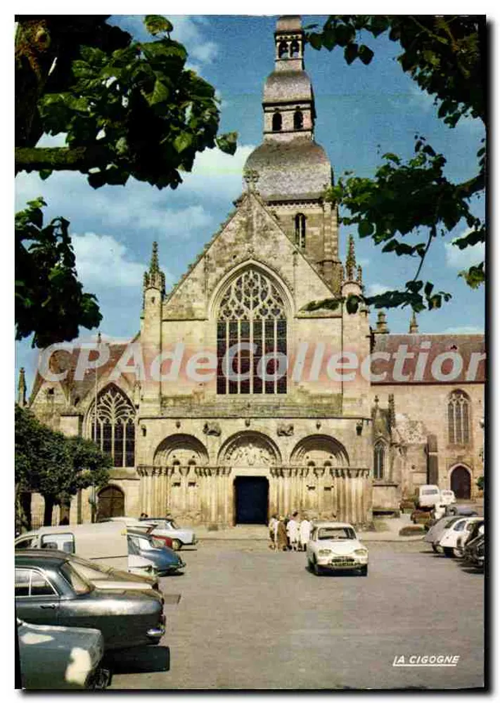 Dinan (Côtes-du-Nord) — Basílica de São Salvador (século XVIII) — Edições La Cigogne - Frente