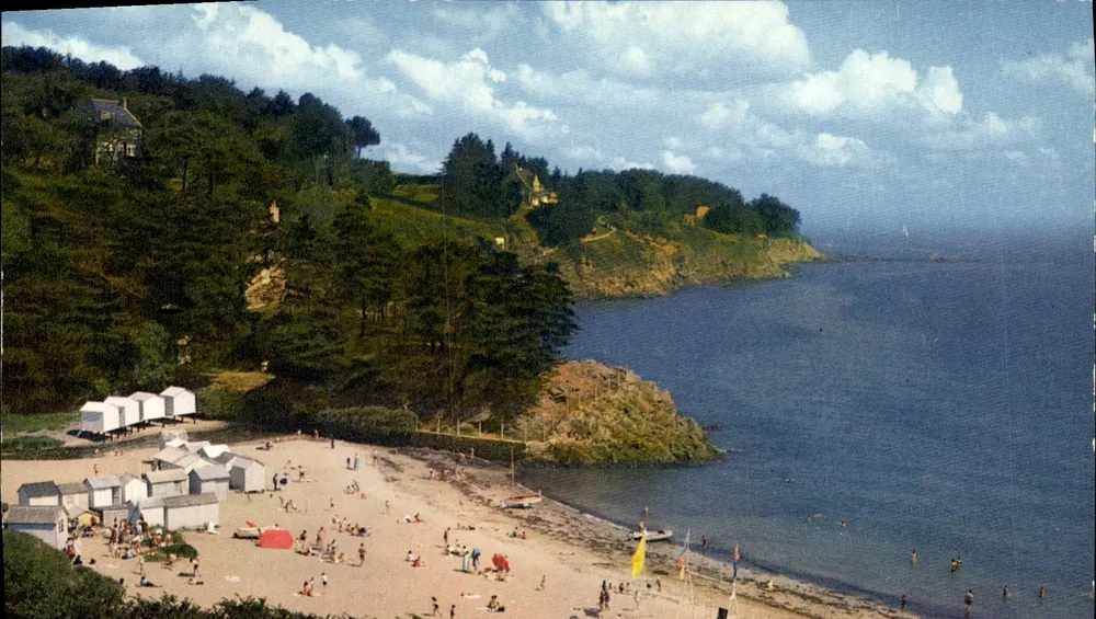Etables-sur-Mer — A praia do Moulin — Edições La Cigogne, Nantes - Frente