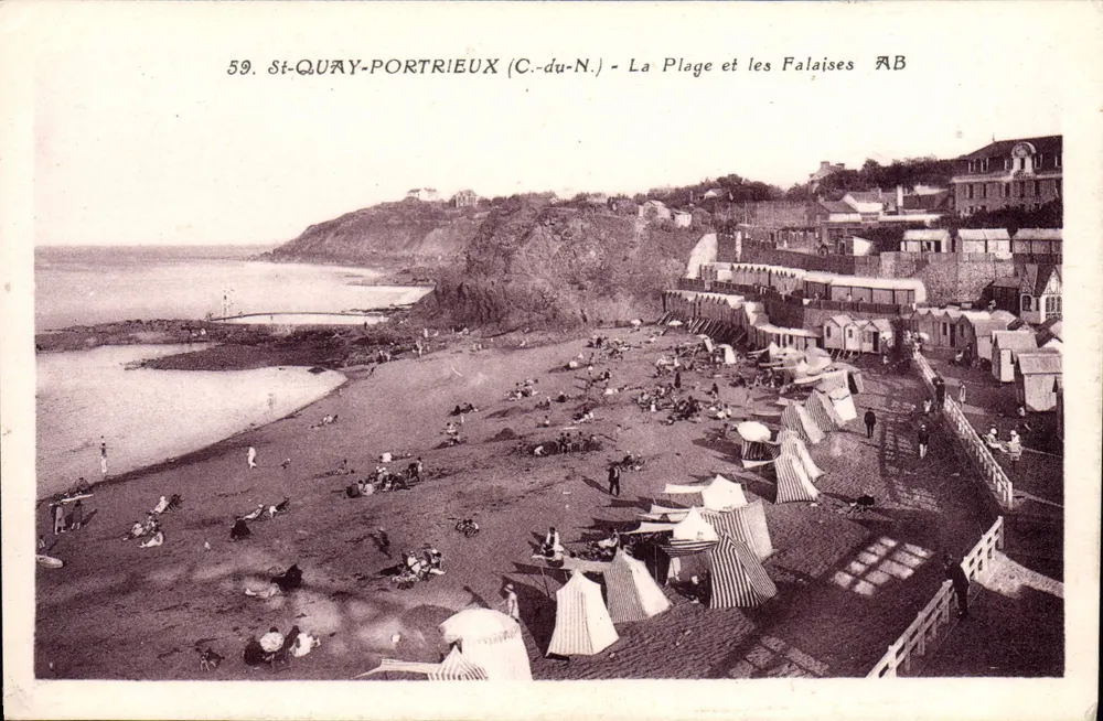 St-Quay-Portrieux (C.-du-N.) - Die Strände und Klippen — AB - Vorderseite