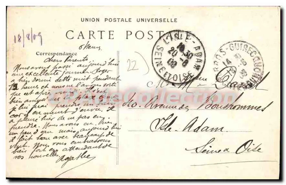 Aredores de Lannion — Perros-Guirec — Vista Geral - Verso
