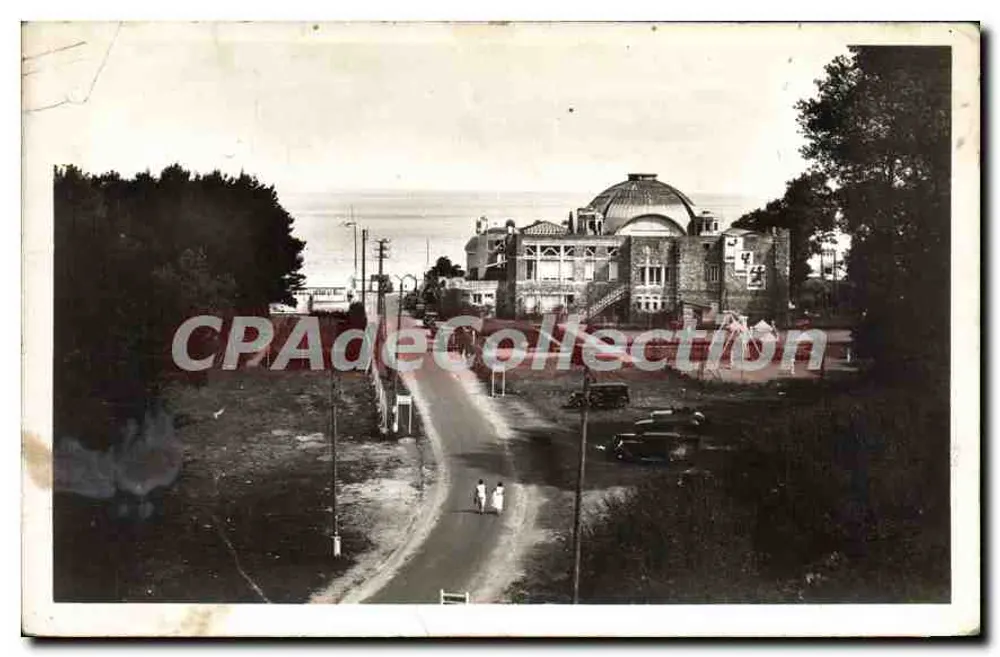 O Casino e o Mar — Perros-Guirec — 'Real-Photo' E. A. P. Strasbourg, n° 119 - Frente