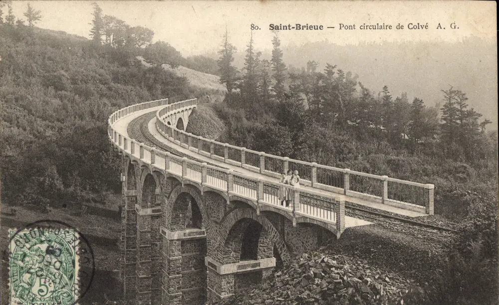 Saint-Brieuc — Pont circulaire de Colvé — A. G. - Frente