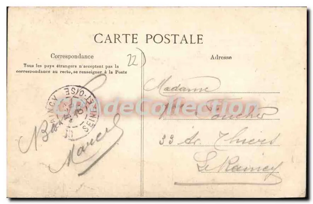 Saint-Brieuc — Pont circulaire de Colvé — A. G. - Verso