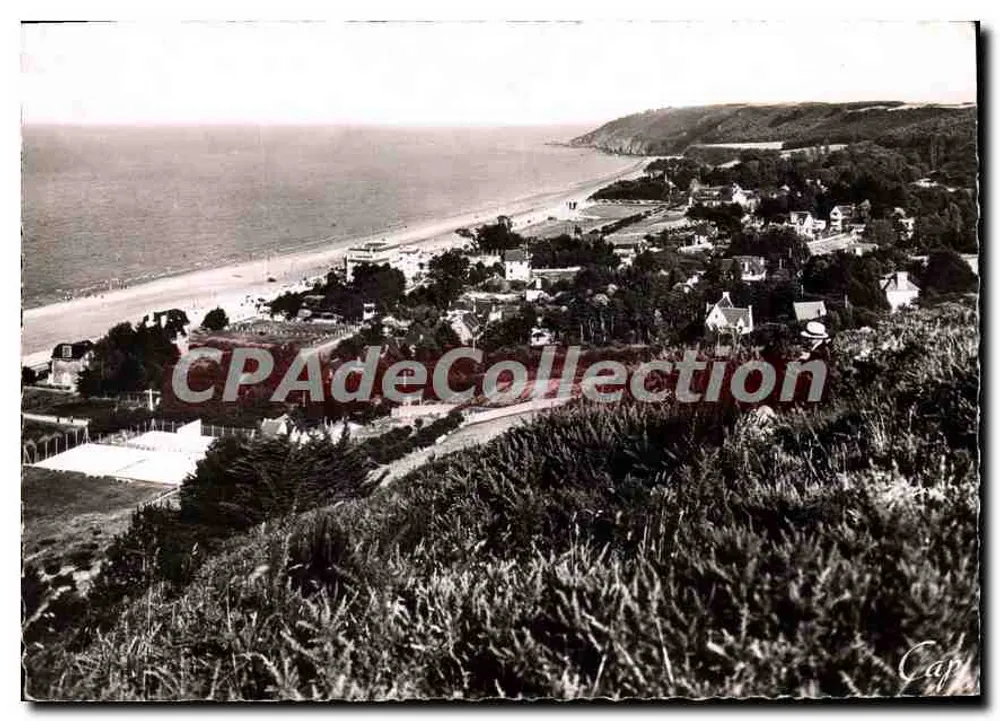 Vista geral da Praia dos Rosários — Saint-Brieuc — editor desconhecido, número de série não visível - Frente