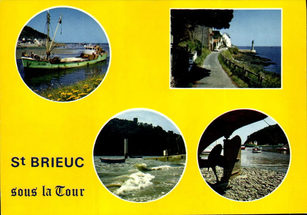 St BRIEUC — sous la Tour — Éditions de La Criquera - Recto