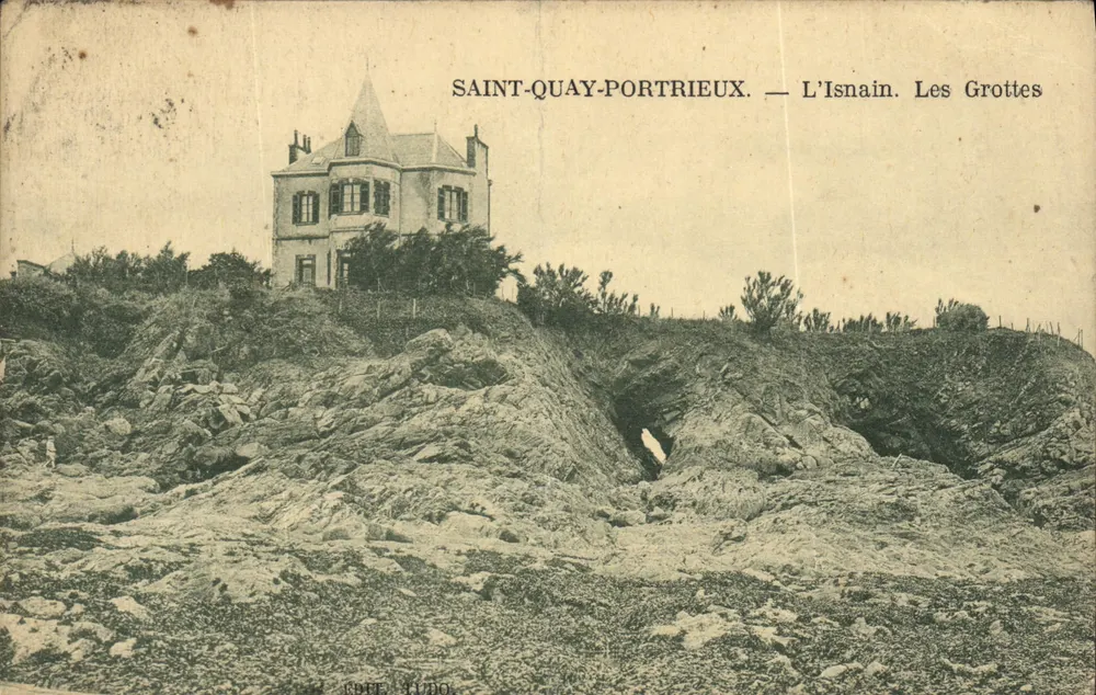 Saint-Quay-Portrieux — Die Isnain. Die Höhlen — Verlag YUDO - Vorderseite