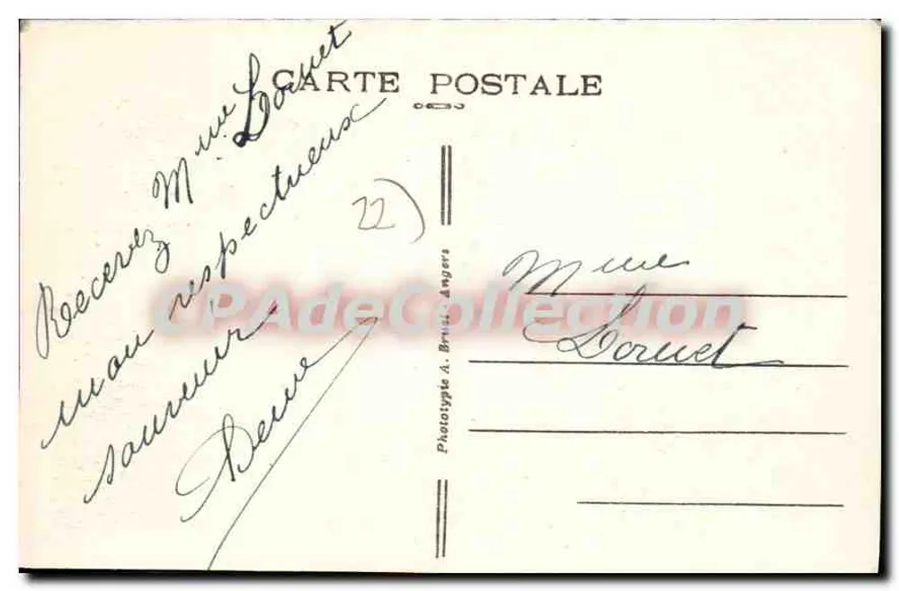 Saint-Quay-Portrieux (C.-du-N.) — Die charmante Badeküste und ihr gemütliches Casino — A. B. - Rückseite