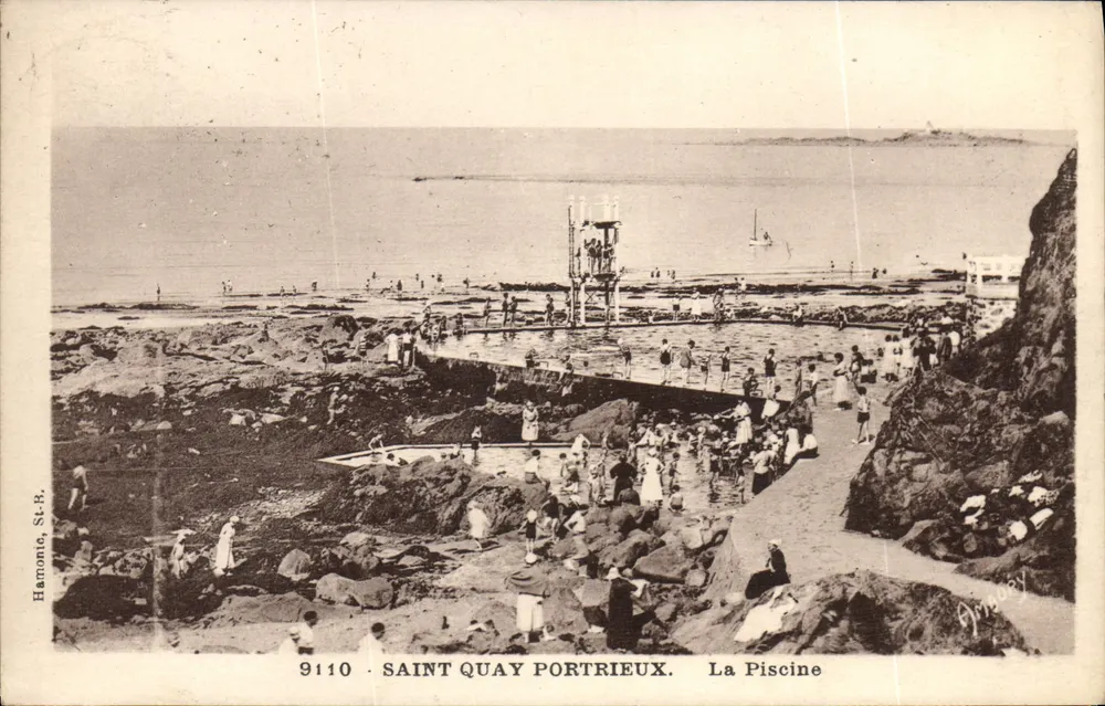 Saint Quay Portrieux — Die Schwimmbecken — Harmonie, St-B. n°9110 - Vorderseite