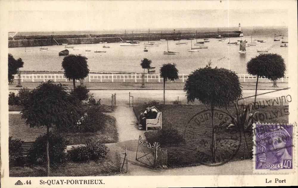 St-Quay-Portrieux — Der Hafen — Verlag CPADECollection - Vorderseite