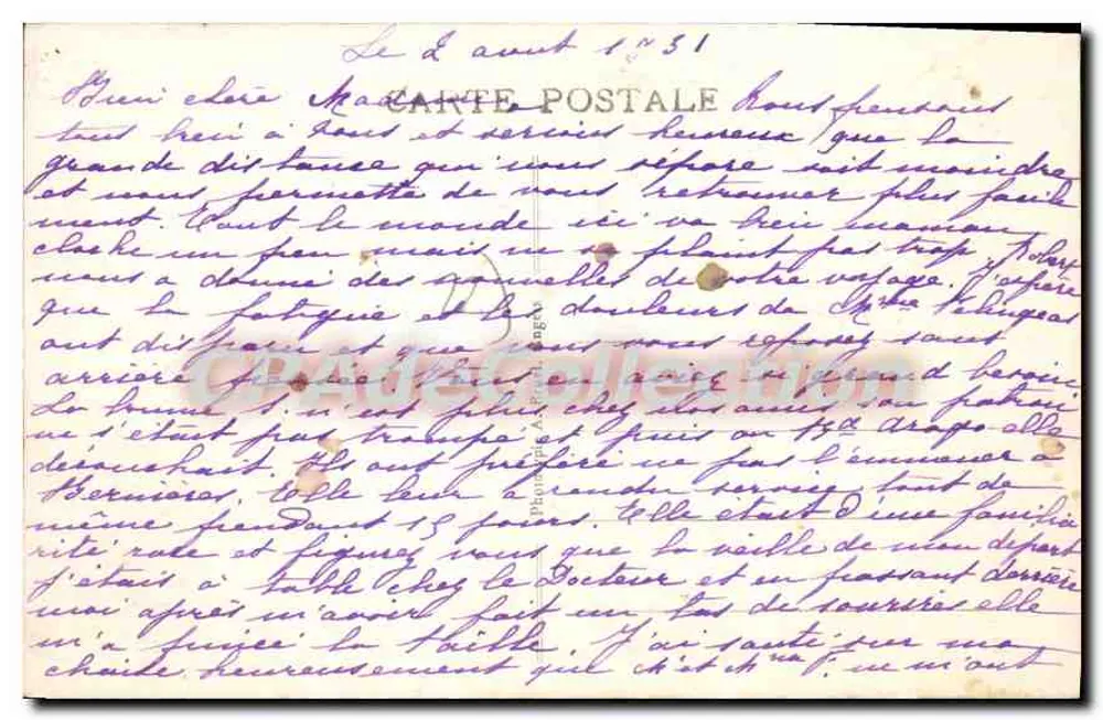 Portrieux-les-Bains (C.-du-N.) — Um Canto da Baía — A. B. - Verso