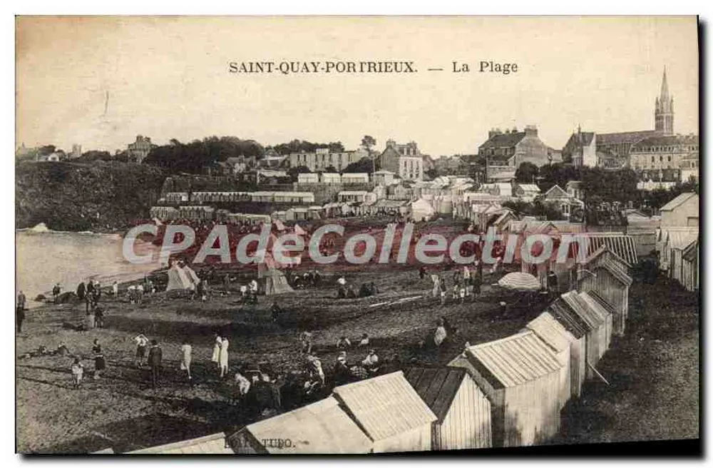 Saint-Quay-Portrieux — La Plage — Editore L. Tudo - Recto