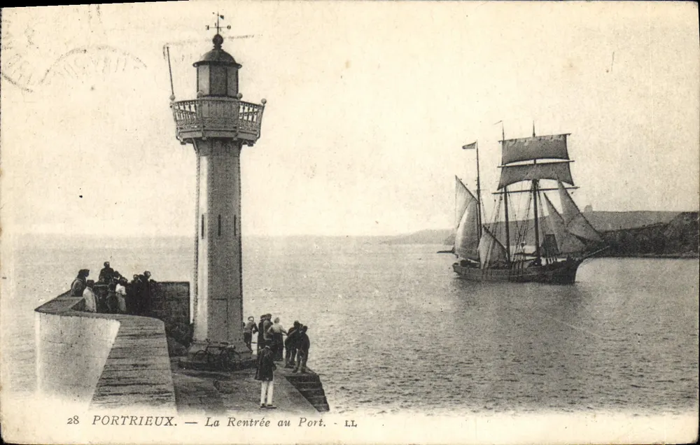 Portrieux — Die Rückkehr zum Hafen — LL - Vorderseite