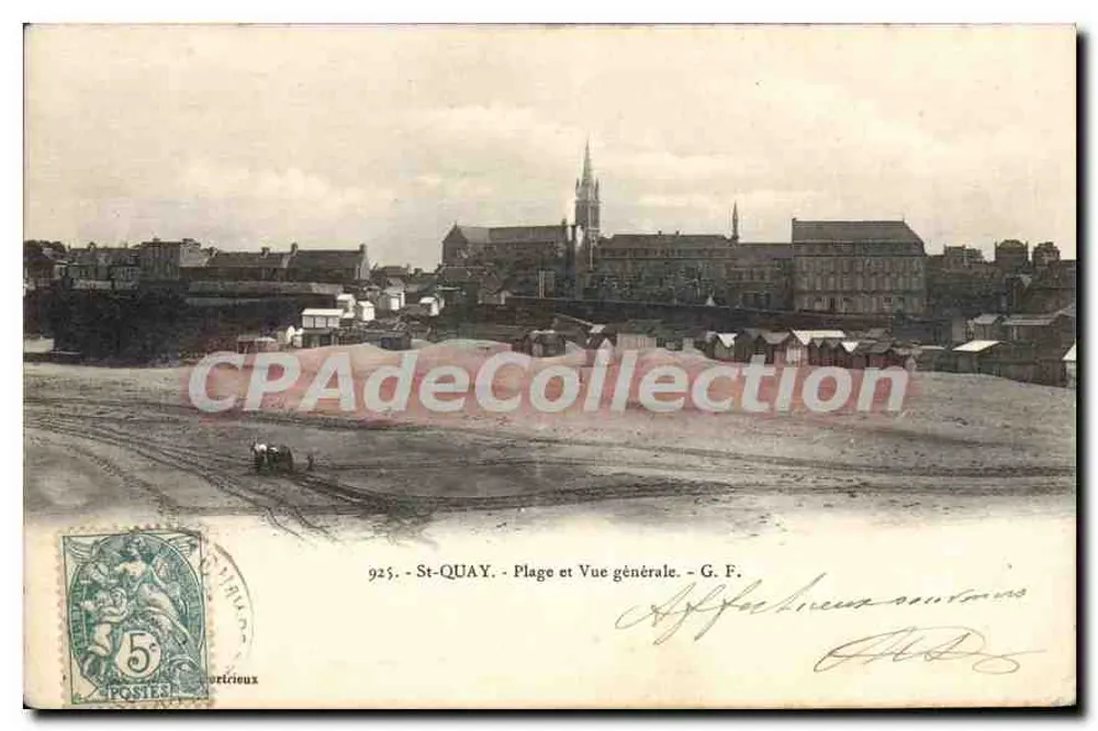 St-Quay - Strand und allgemeiner Blick - G. F. - Vorderseite