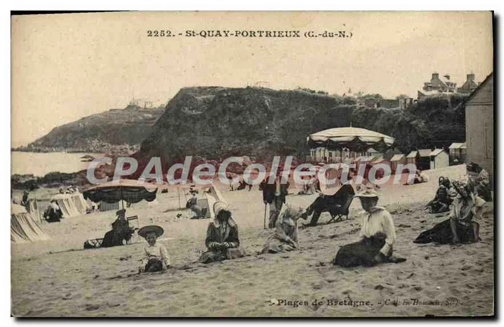St-Quay-Portrieux (C.-du-N.) — Praias da Bretanha — Editora Breizh - Frente
