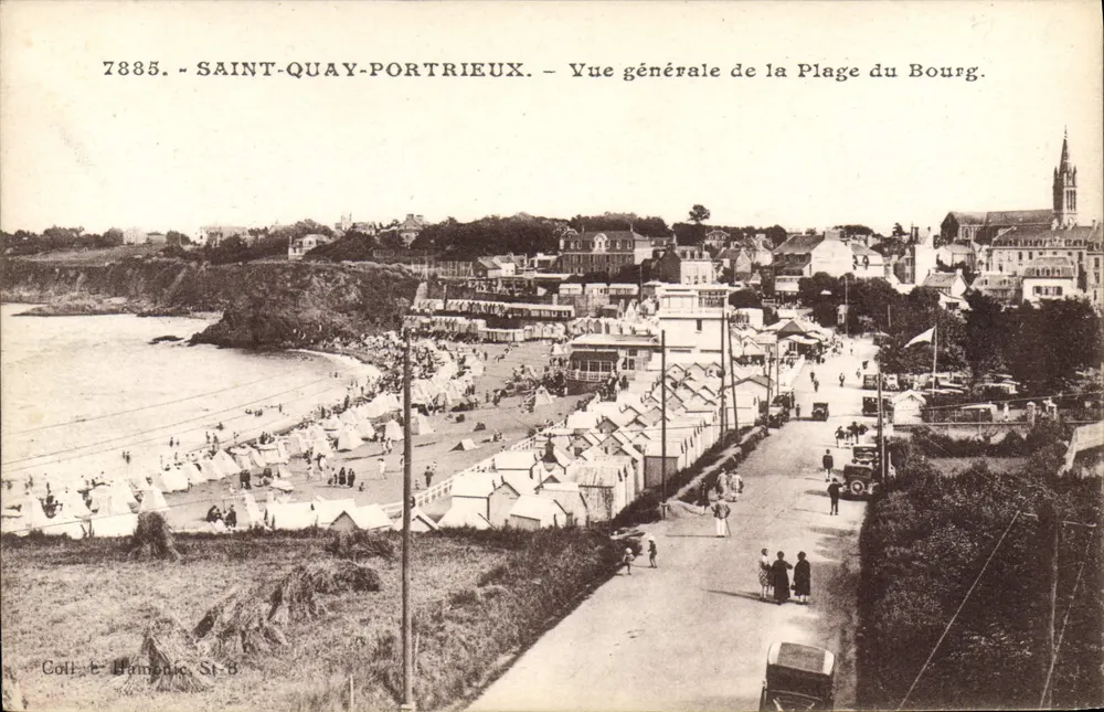 Saint-Quay-Portrieux — Allgemeiner Blick auf die Plage du Bourg — Colt, C. Harmonie, St 8 - Vorderseite