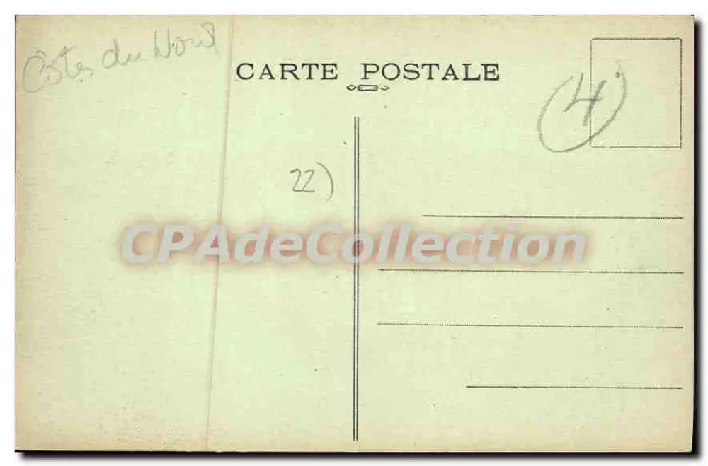 Saint-Quay-Portrieux — Allgemeiner Blick auf die Plage du Bourg — Colt, C. Harmonie, St 8 - Rückseite