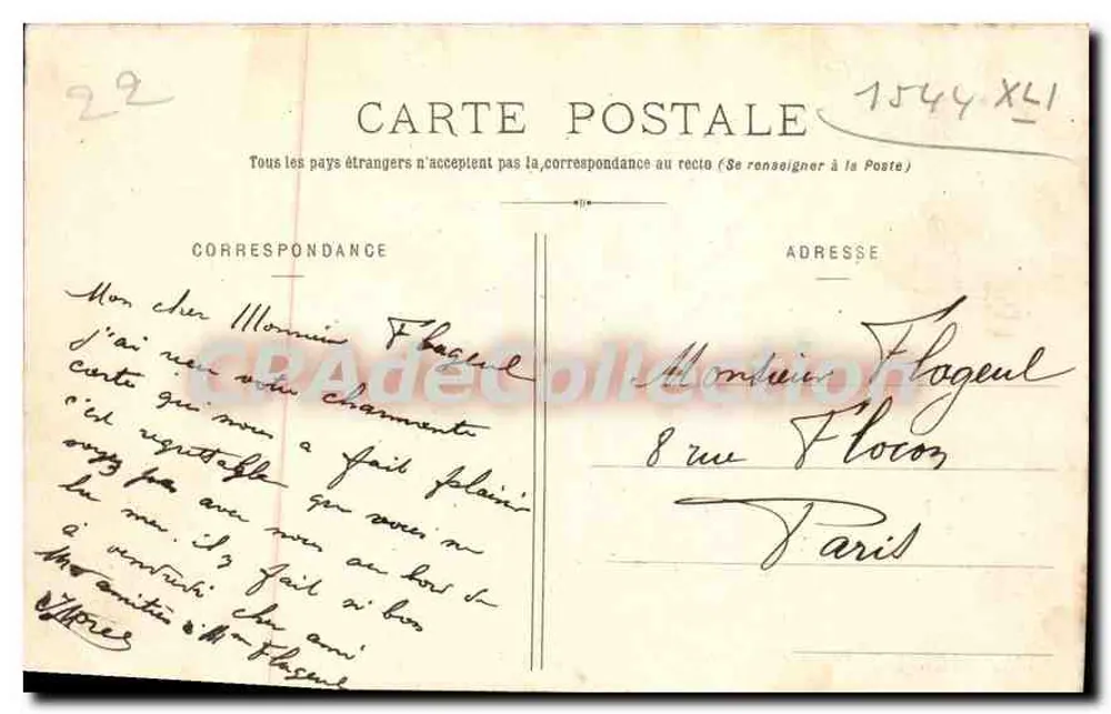 Portrieux-St-Quay - Hafen und Stadt — Bretagne — Foto-Verlag Binic - Rückseite