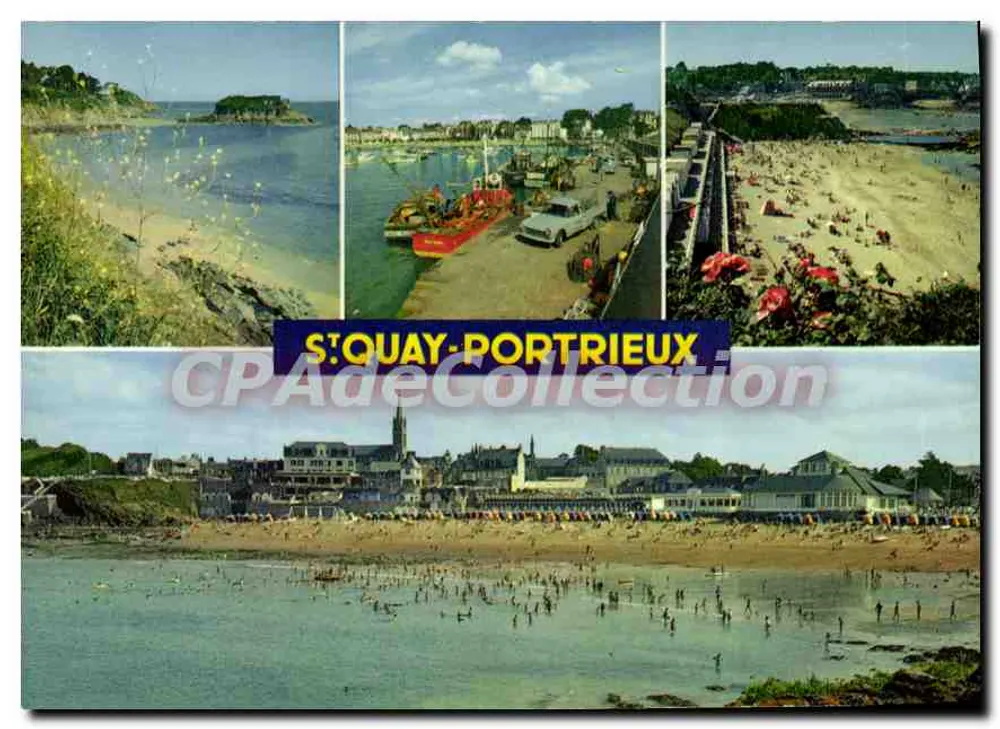 Saint-Quay-Portrieux — vista panorâmica — Edições La Cigogne, Nantes - Frente