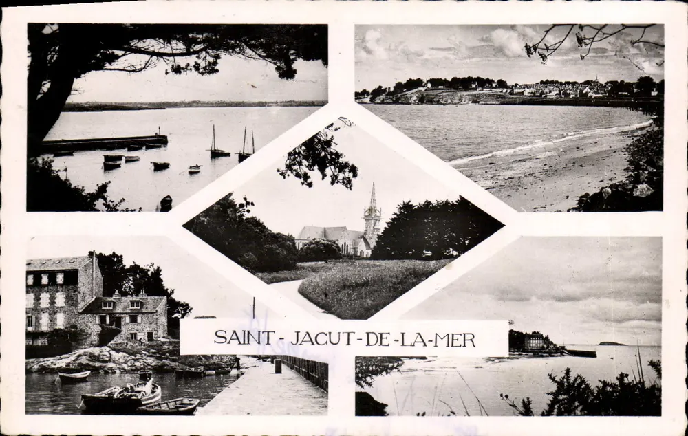 Saint-Jacut-de-la-Mer — Panoramablick — unbekannter Verlag, Seriennummer nicht sichtbar - Vorderseite