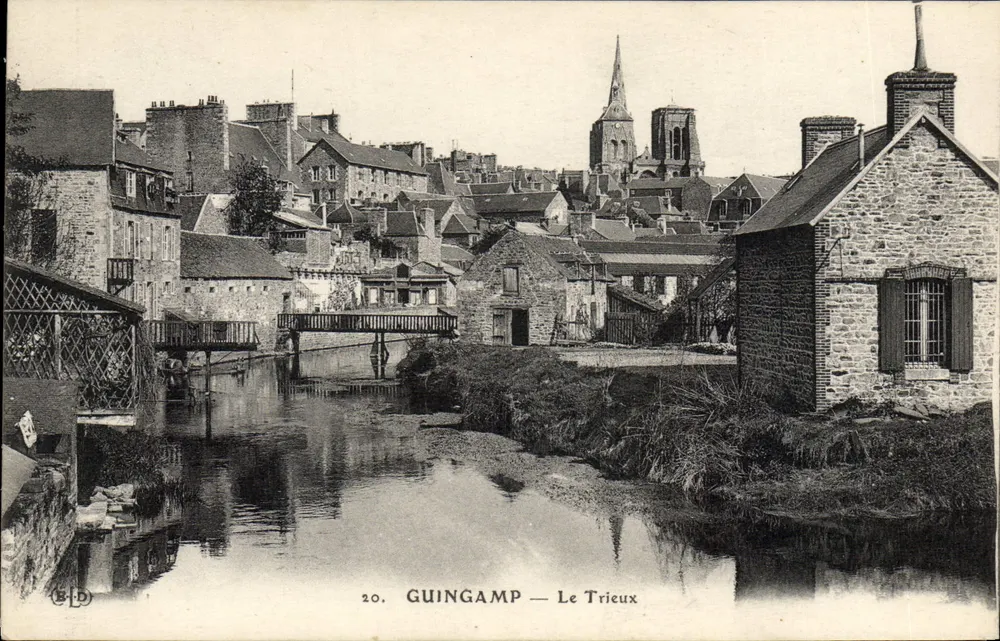 Guingamp — Le Trieux — editora B.D., n° 20 - Frente