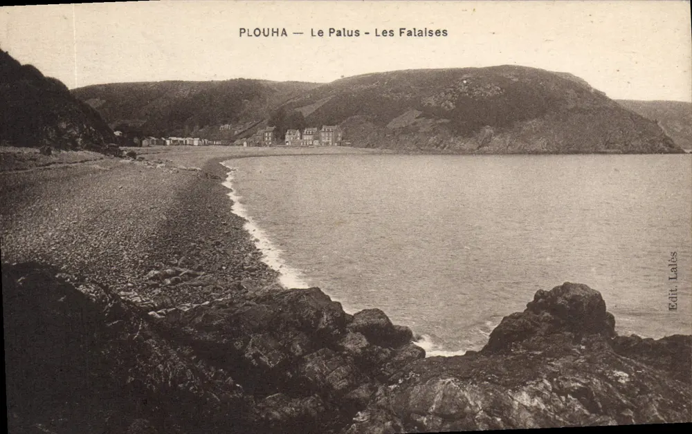 PLOUHA — O Palus — As Falésias — Edit. Lales - Frente