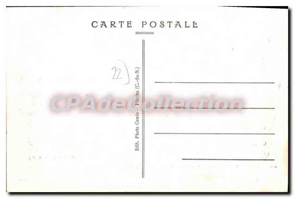 PLOUHA (C.-du-N.) - KERMARIA-EN-ISQUIT - Groep van Statuen van de Kapel (13e eeuw) - Achterkant