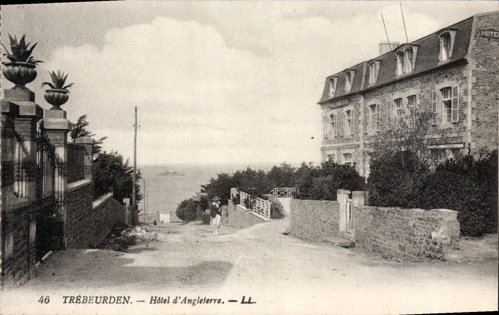 Trébeurden — Hôtel d'Angleterre — LL. 46 - Vorderseite