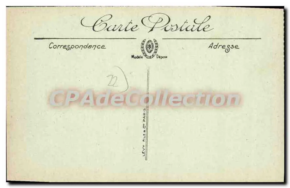 Trébeurden — Hôtel d'Angleterre — LL. 46 - Rückseite