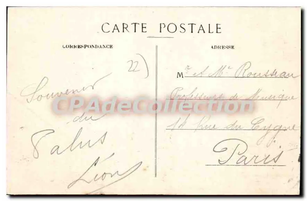 Plouha (C.-du-N.) — As Falésias de Port-Logo — J. B. Barat, fot. edit., St-Quay - Verso