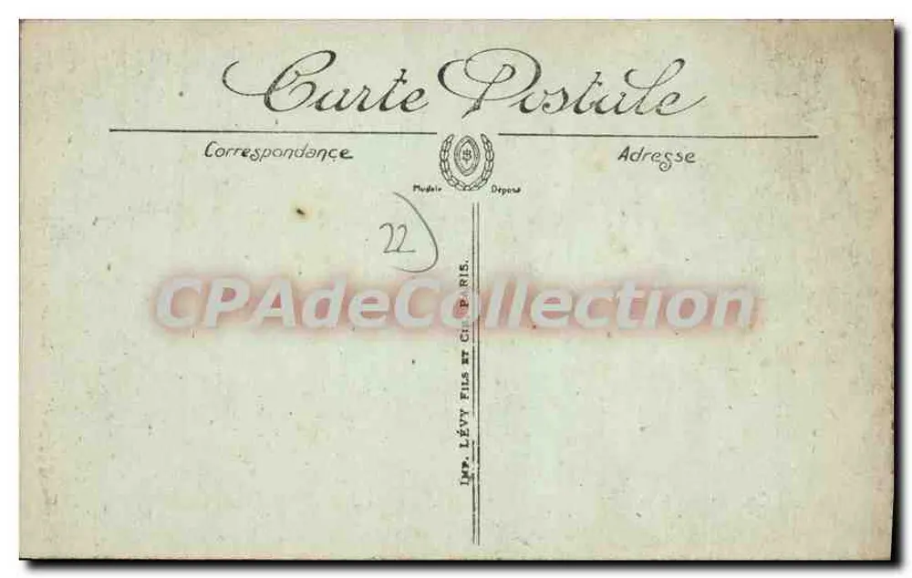 Tréguier — Casa natal de Ernest Renan — LL. n°36 - Verso