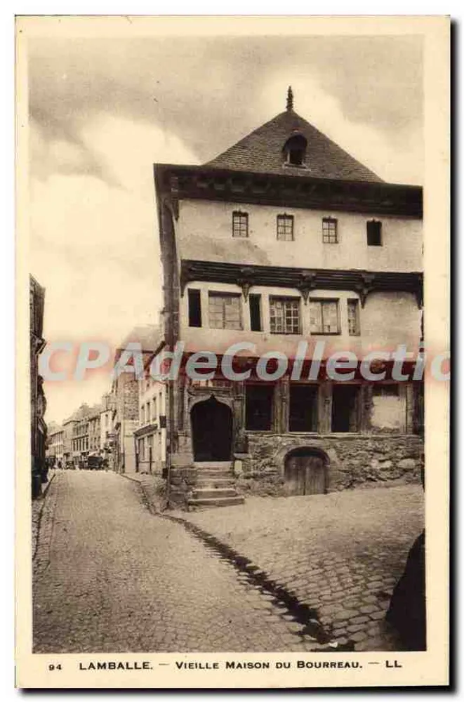 Lamballe — Vieille Maison du Bourreau — LL - Recto