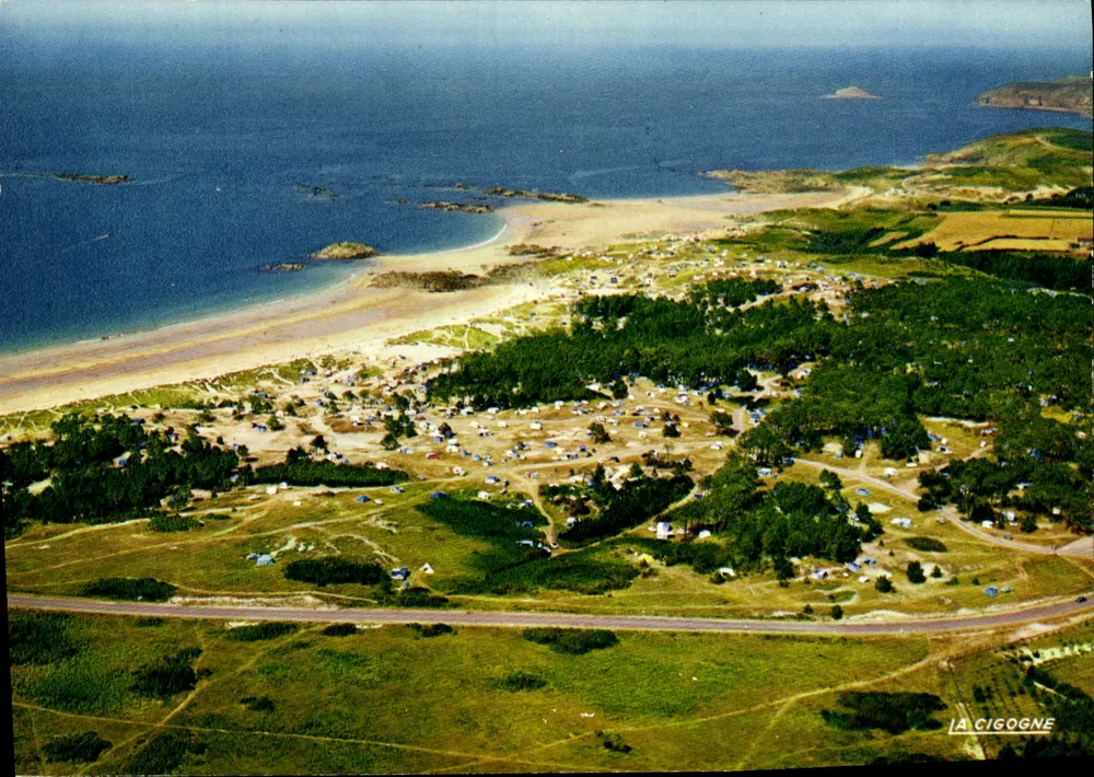 Pleherel-Plage — Camping e praias — La Cigogne - Frente