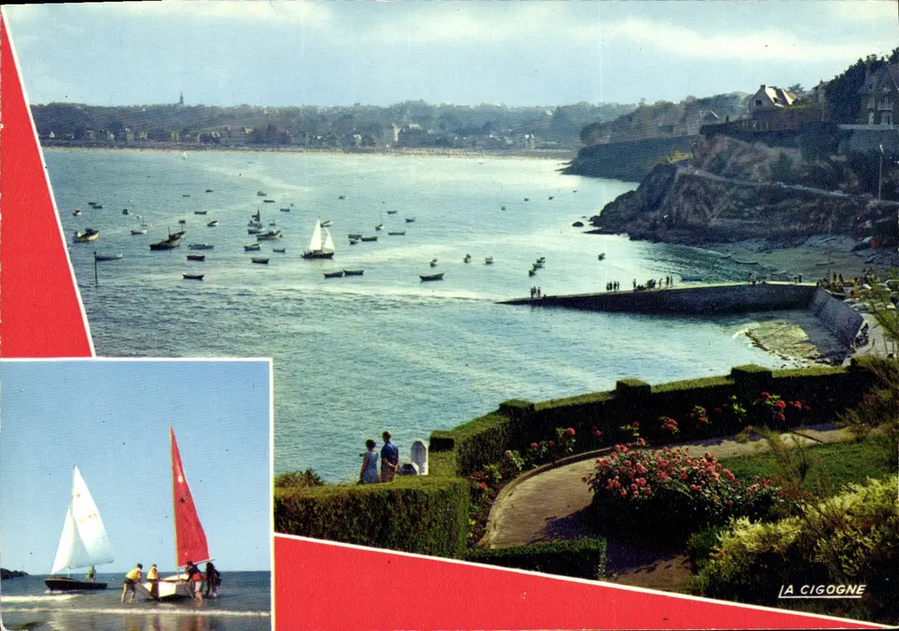 Saint-Cast-la-Folly — O Porto - A Escola de Vela — Éditions La Cigogne - Frente
