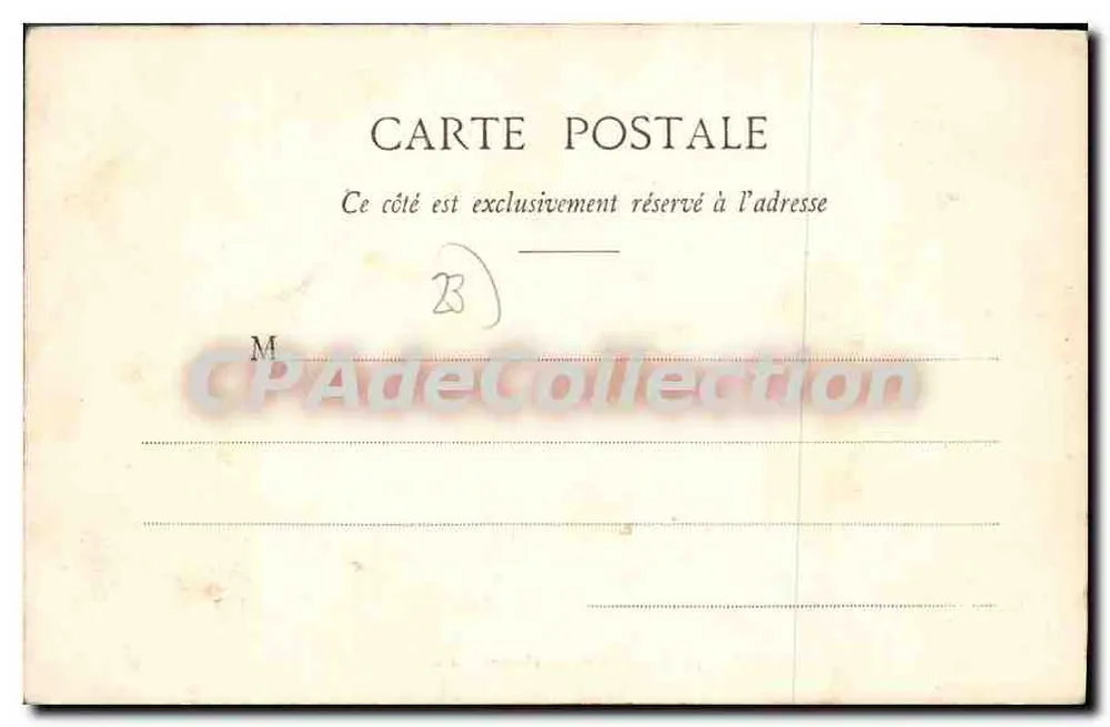 Aubusson (Creuse) — Vista geral — A. de Nussac, editor, n°3 - Verso