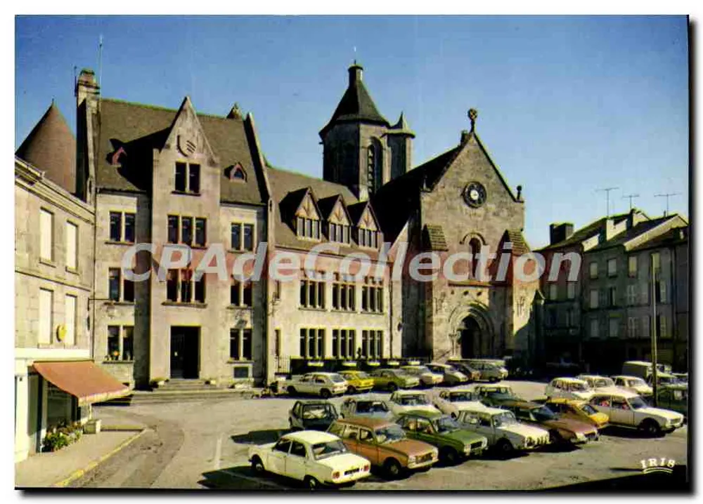 Bourgnaneuf (Creuse) — A Igreja de São João — IRIS - Frente