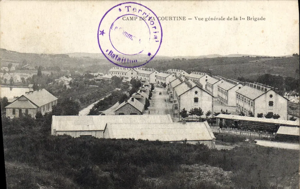 Camp de La Courtine — Allgemeiner Blick auf die 1. Brigade — Bresson, Verlag - Vorderseite