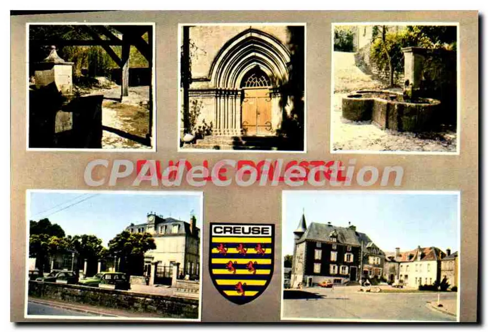 Dun-le-Palestel (Creuse) — Panoramablick — IRIS - Vorderseite