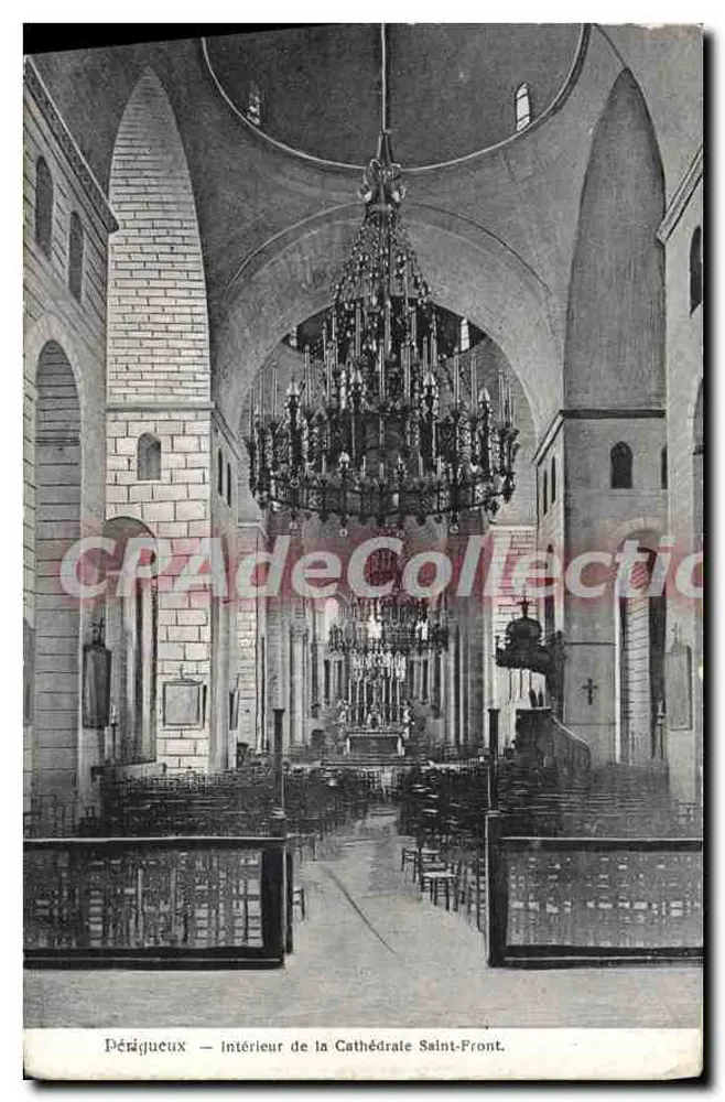 Périgueux — Interior da Catedral São Front - Frente