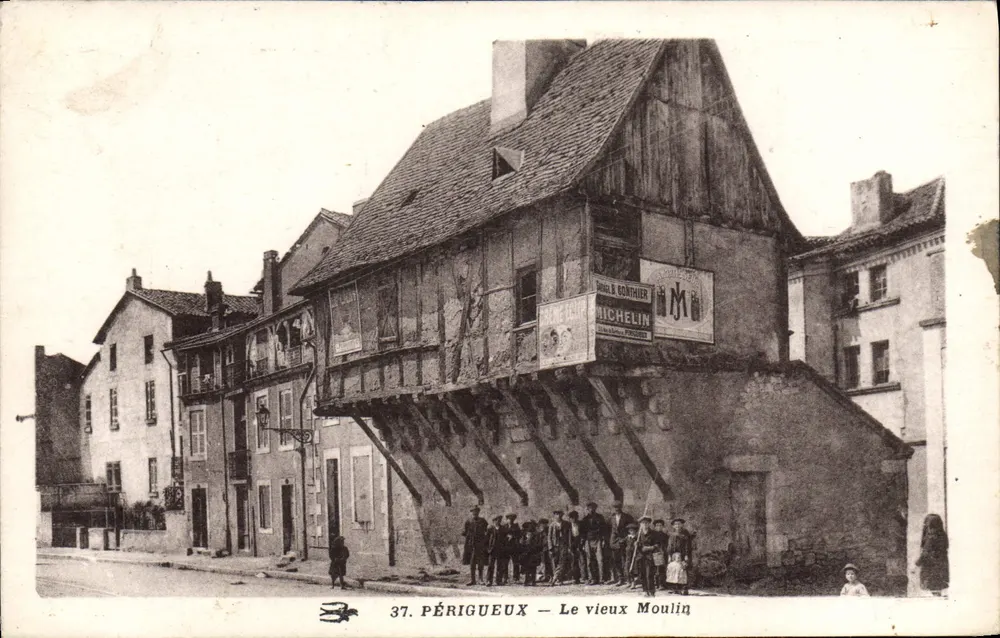 Périgueux — O velho moinho — editor Michelin, n°37 - Frente