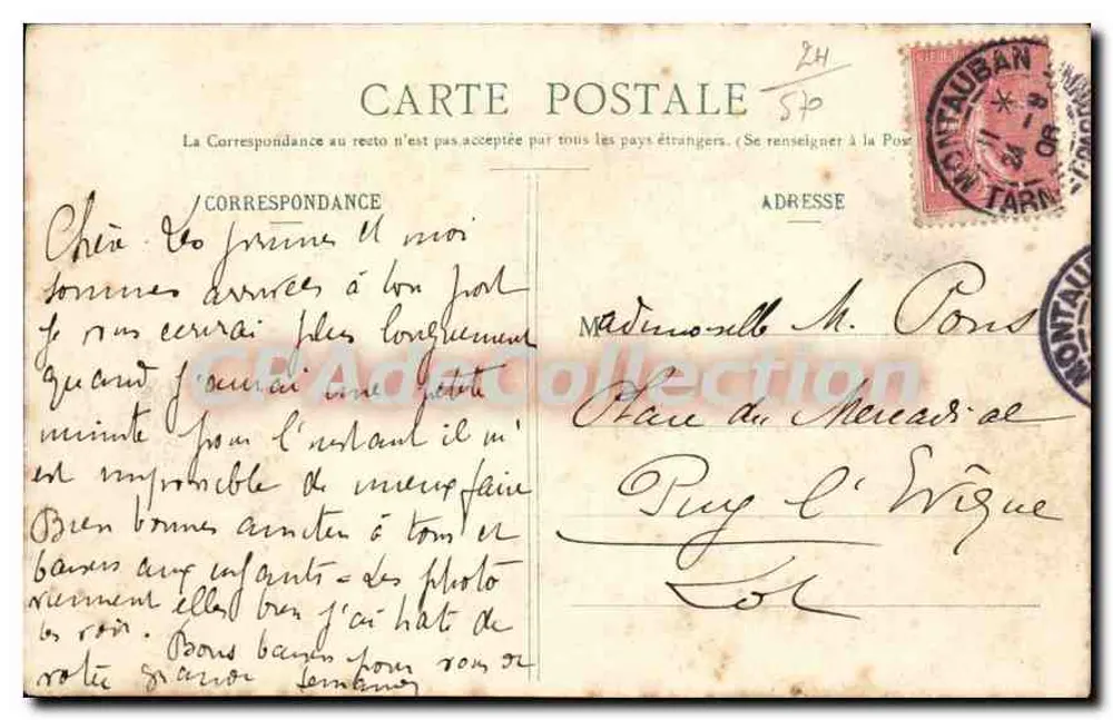 Saint-Périgieux — A comporta e o ponte quebrada — CL. Guichard - Verso