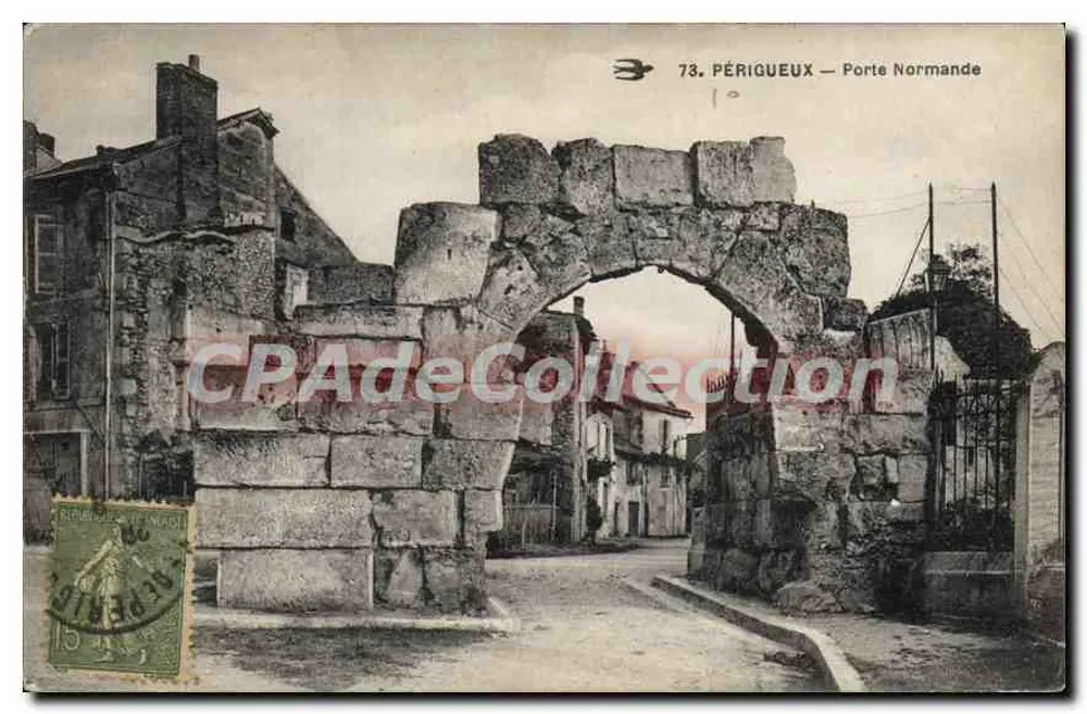 Périgueux — Porta Normanda — CPAdeCollection - Frente