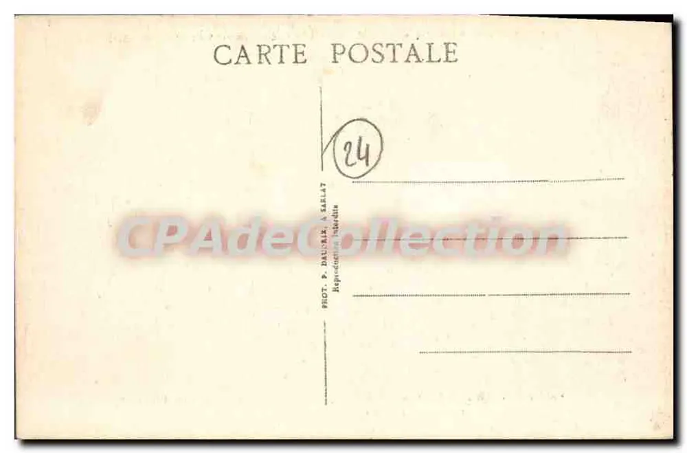Périgueux - Catedral de Saint-Front (Mon. hist.) — P.D.S. - A Dordogne Pitoresca — Editor: Philippon, chocolateiro, Rue Taillefer - Verso