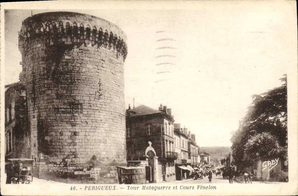 Périgueux — Tour Mataguerre und Cours Fénelon — Edition Gaby - Vorderseite