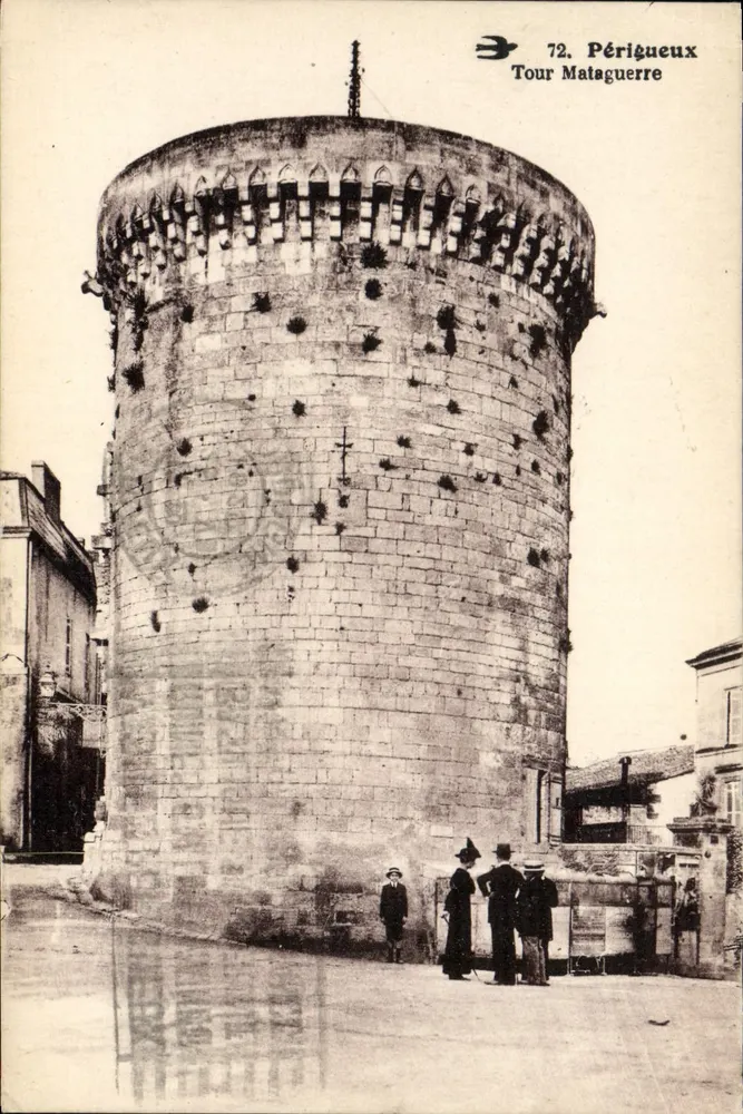 Périgueux — Torre Mataguerre — Editor não identificado, n° 72 - Frente