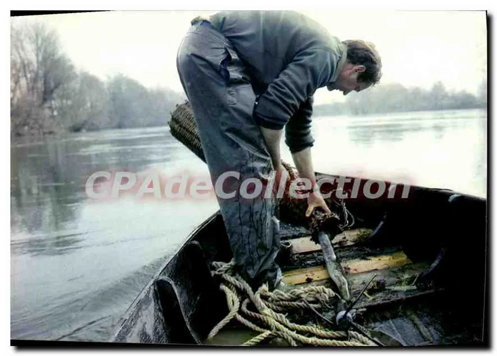 Pescador de Lamproia marinha — Sarlat — Edições Cap Théojac - Frente