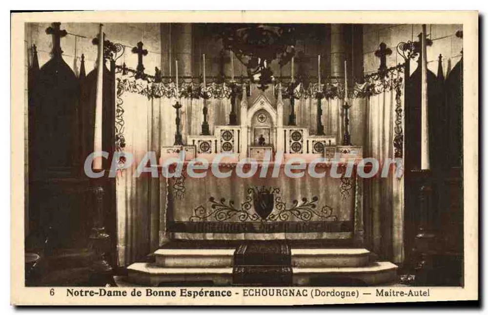 Nossa Senhora da Boa Esperança — ECHOURGNAC (Dordogne) — Altar-Mestre - Frente