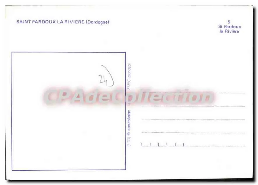 Saint Pardoux — A Rio — Périgord - Verso