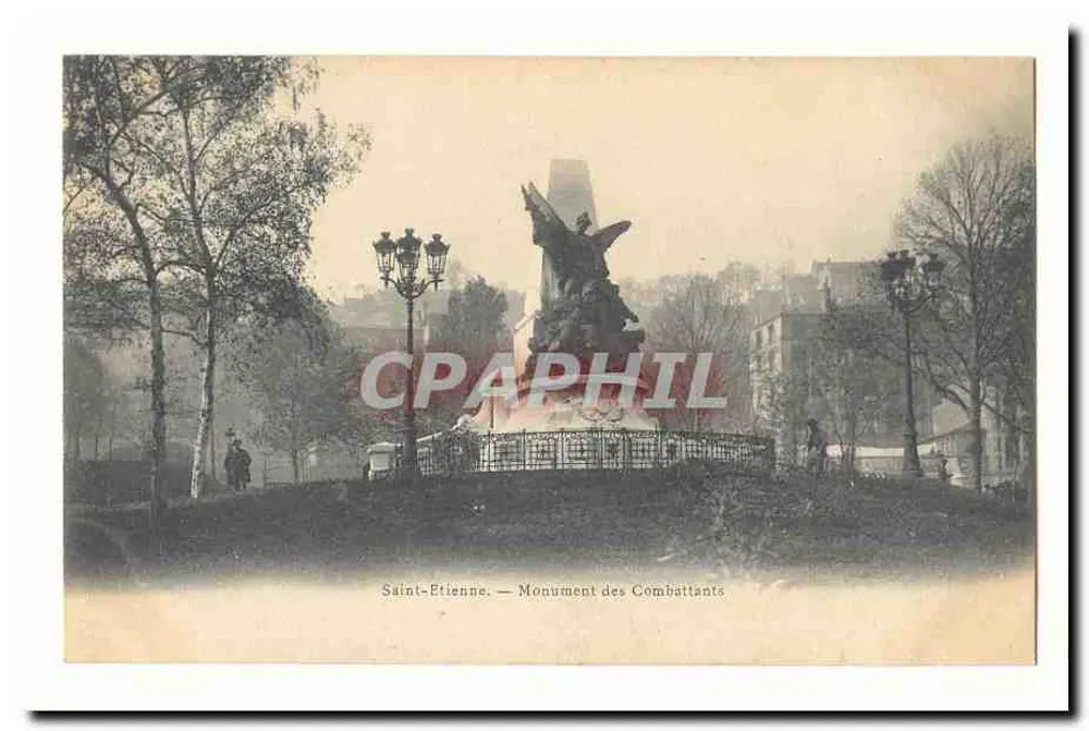 Saint-Étienne — Monumento dos Combatentes - Frente