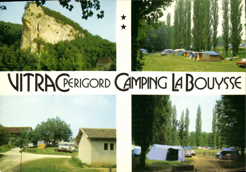 Vitrac Périgord — Camping La Bouysse — Edição CAP-THEOJAC - Frente